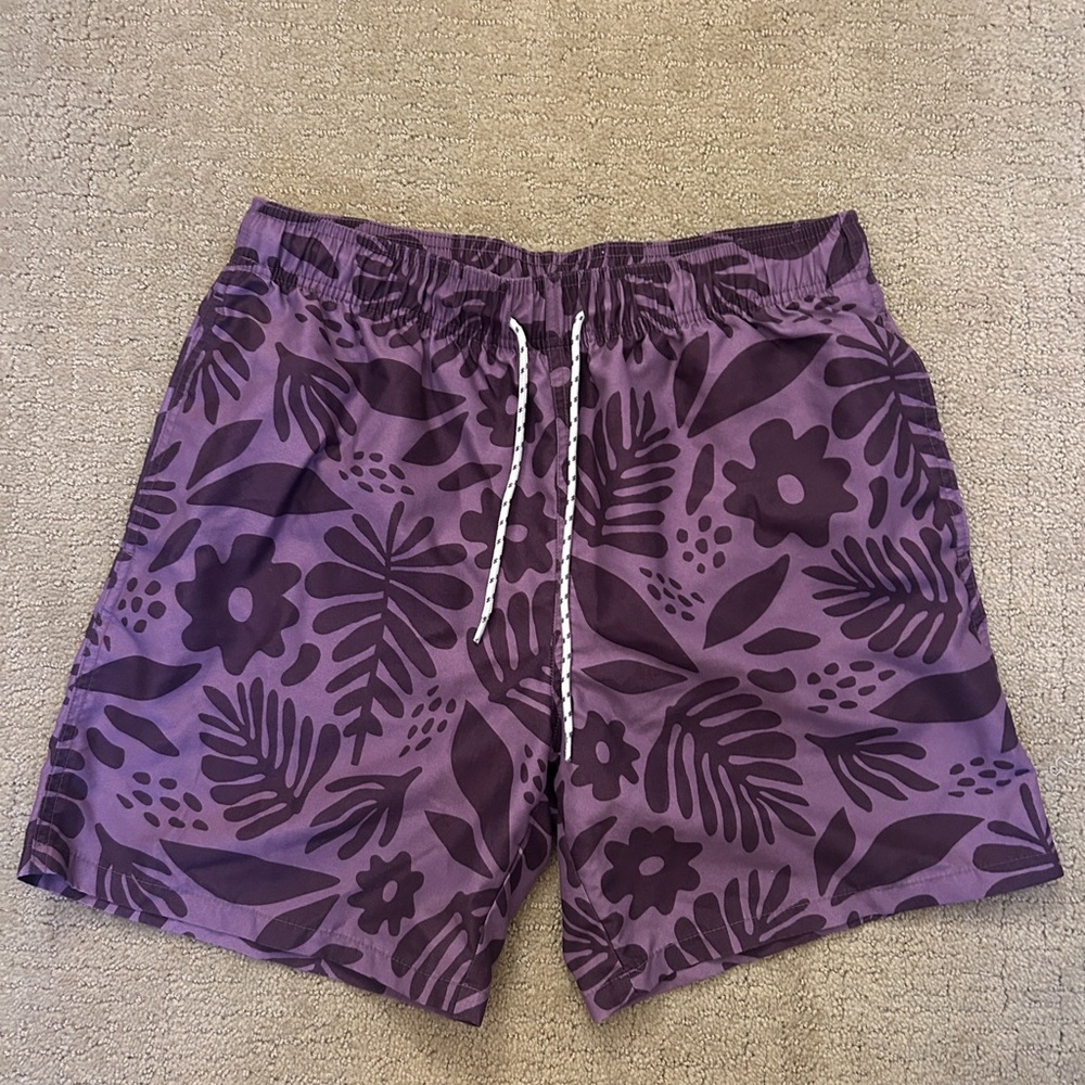 Goodfellow Purple swim shorts